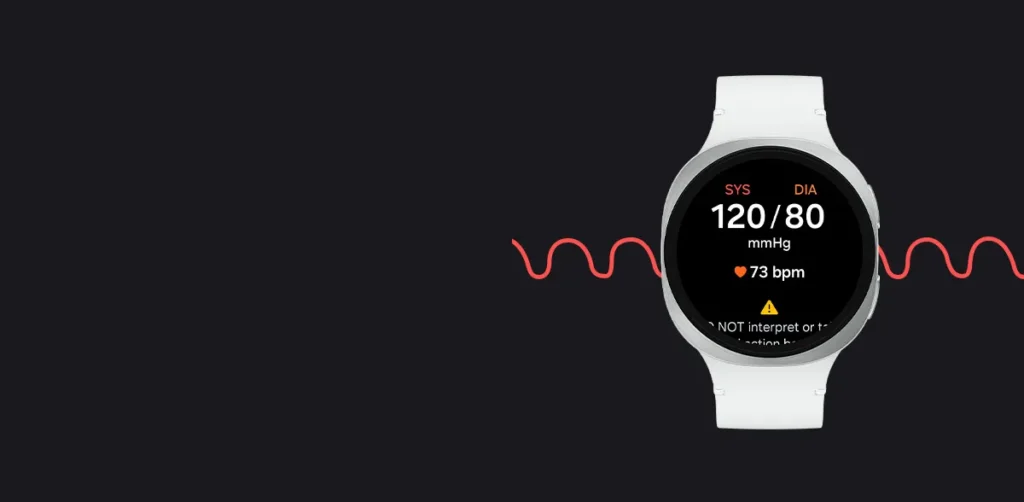 O Galaxy Watch 8 conta com novos recursos de saúde